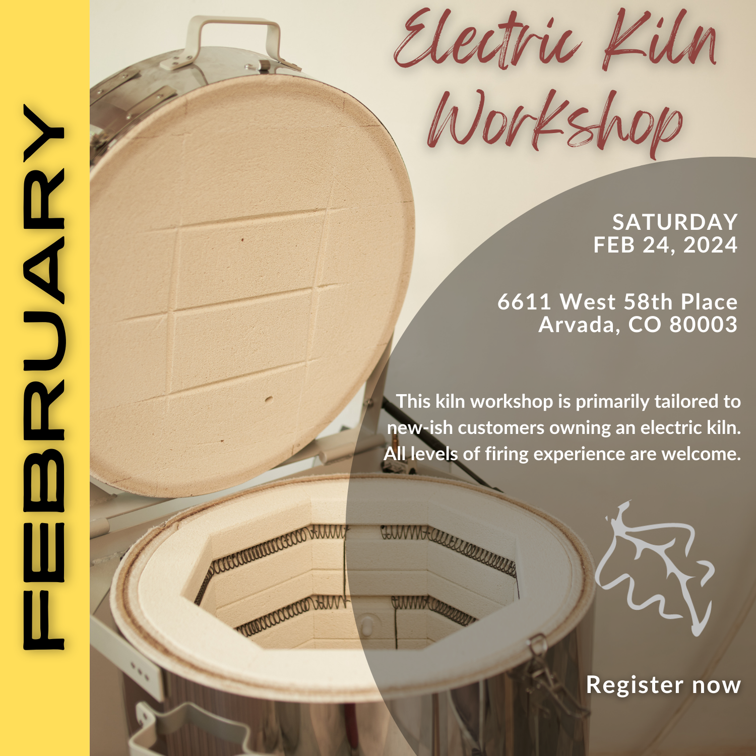 Electric Kiln Workshop - February
